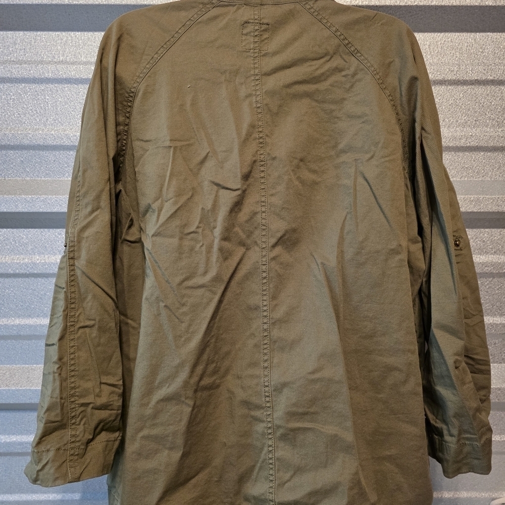 Kensie Women's Olive Utility Jacket - Picture 3 of 3